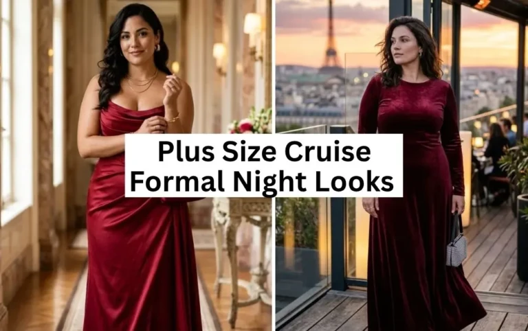 plus size cruise formal night looks