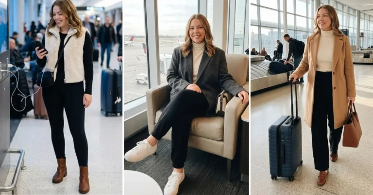 Fall Airport Outfit Ideas